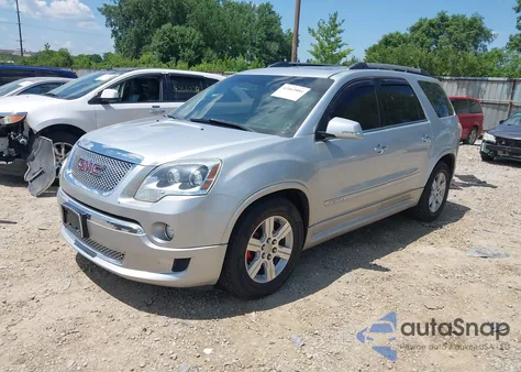 2011 GMC Acadia Denali from USA, damaged, VIN 1GKKVTED3BJ349680